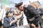 The Lord Lieutenant chatting to Pat Constance